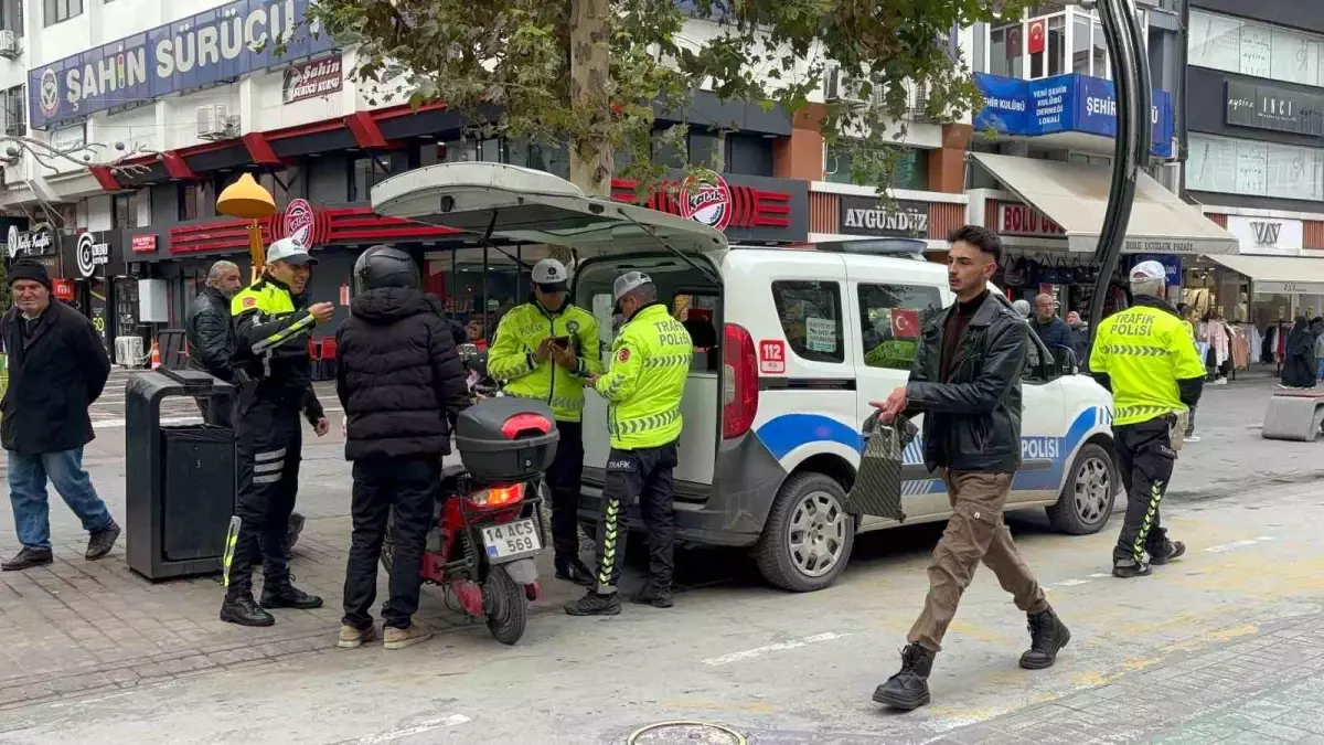 Bolu’da Motosiklet Yasaklarına Cezalar