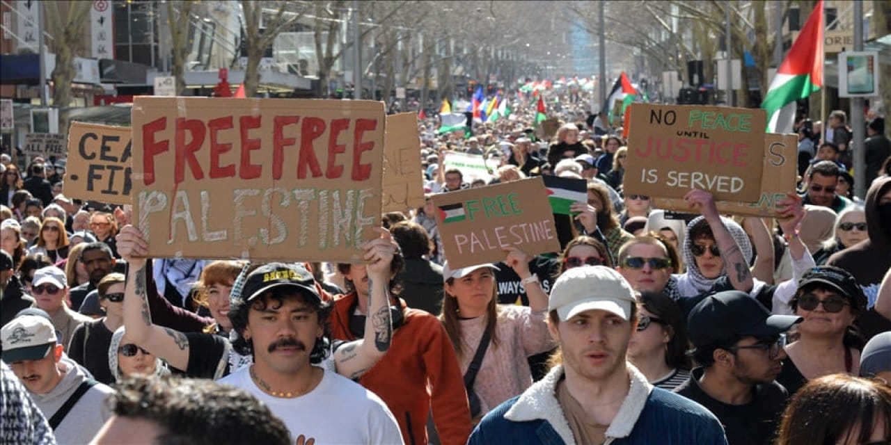 avustralyada israilin soykirimina karsi protestolar 100 haftasina ulasti 5fVFUDZK
