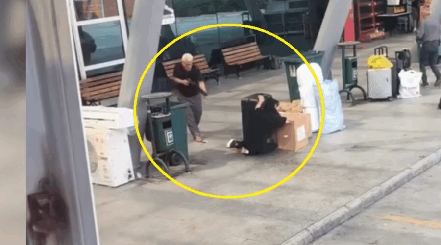 otogarda pompali tufekle kizini vuran babaya meydan dayagi i4Gn85El