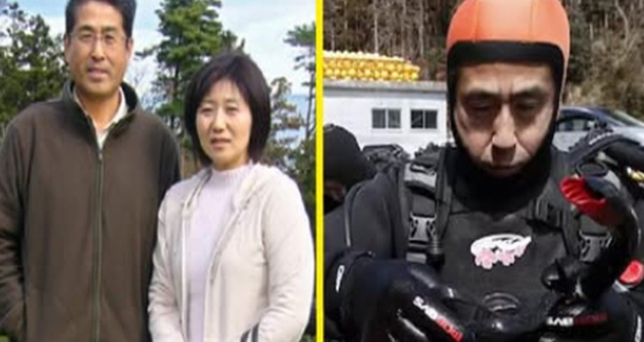 tsunamide kaybettigi karisini tam 14 yildir denize dalis yaparak ariyor RGu5mOUb