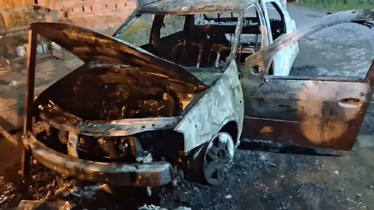 Korgan’da Sendika Başkanının Aracına Kundaklama İddiası